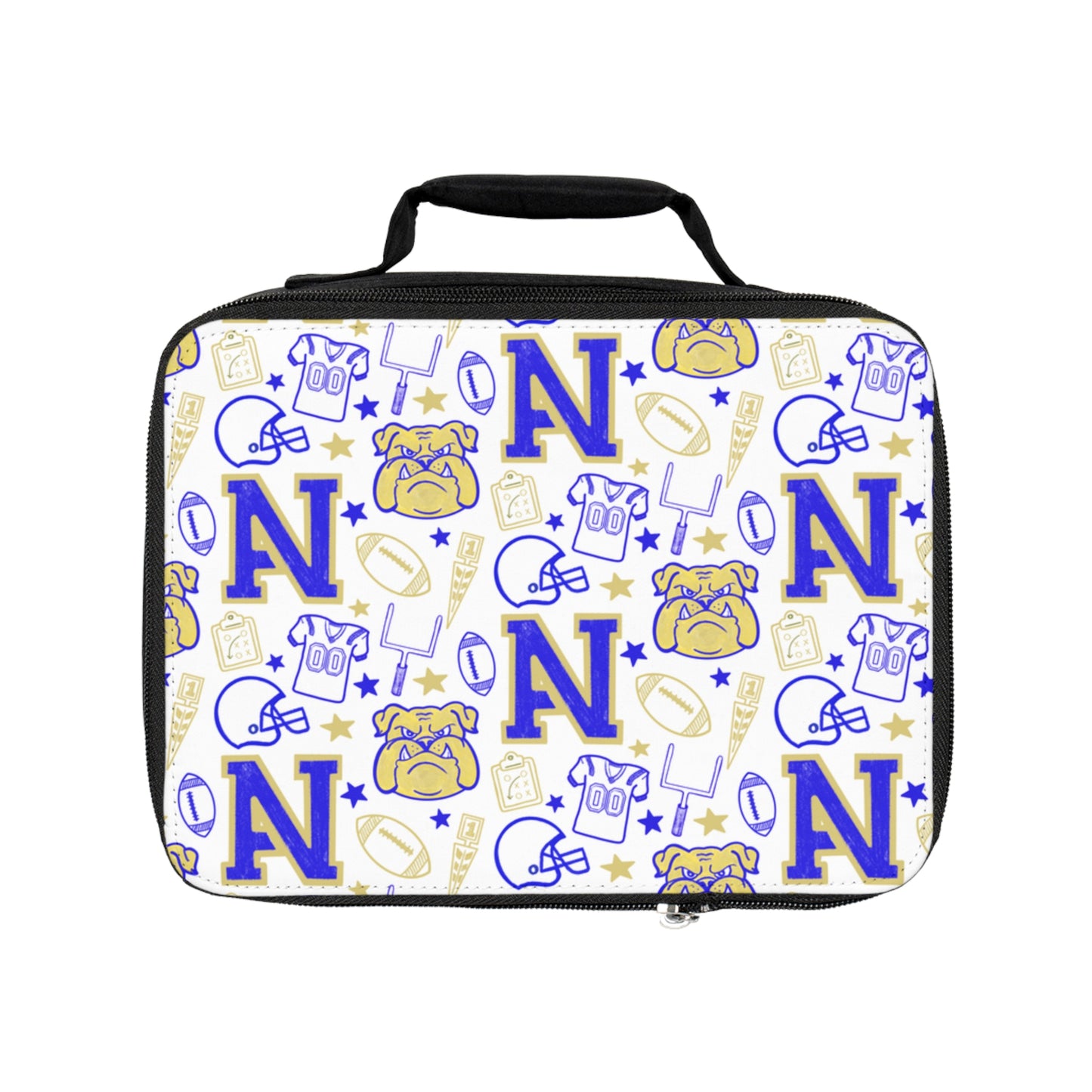Natchez High School Bulldogs Insulated Lunch Bag