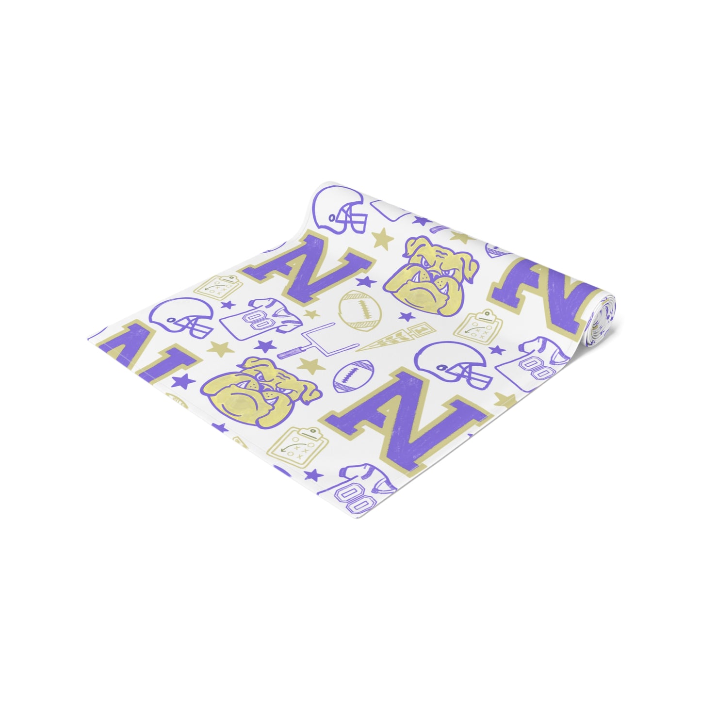 Natchez High Bulldogs Football Table Runner