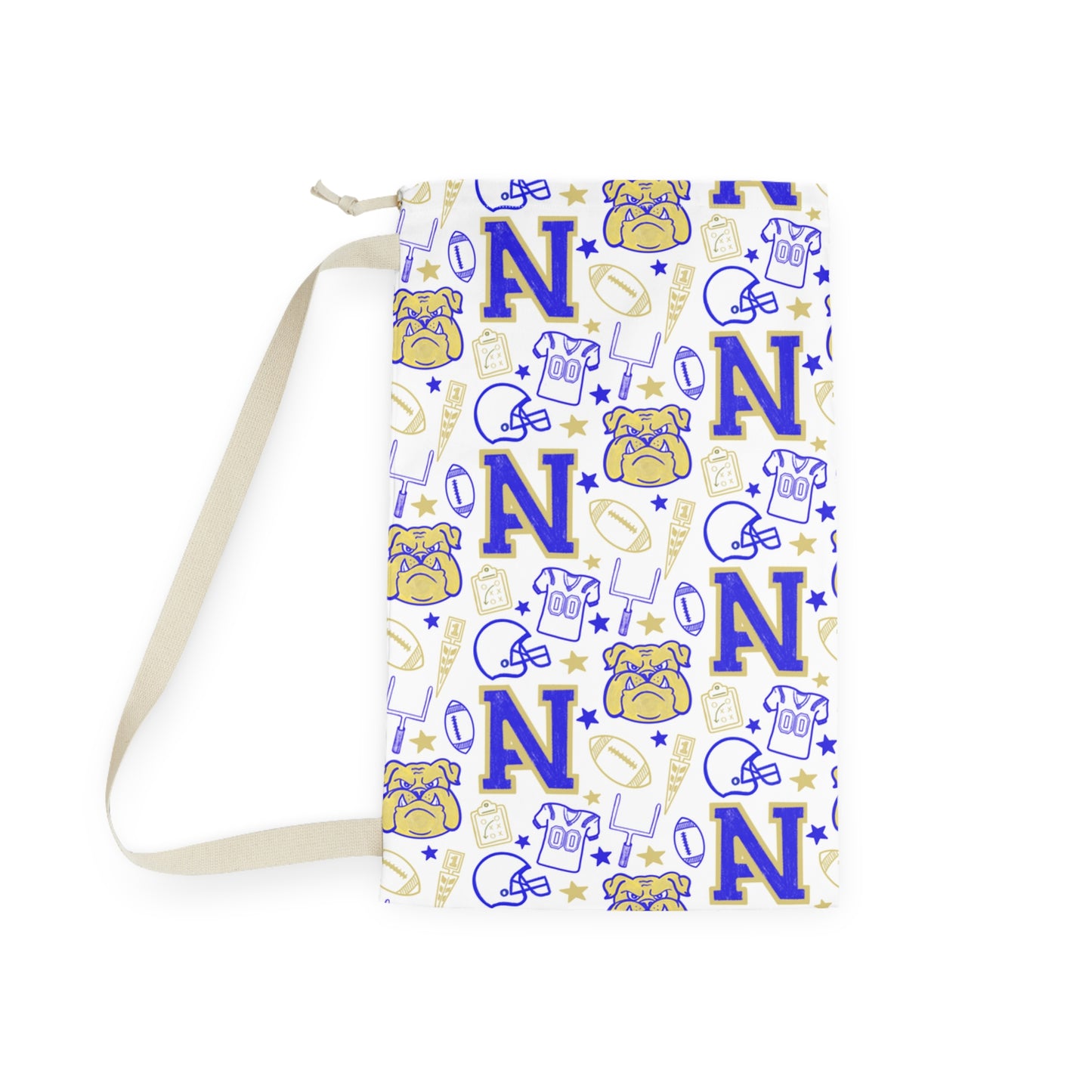 Natchez High Bulldogs Football Laundry Bag