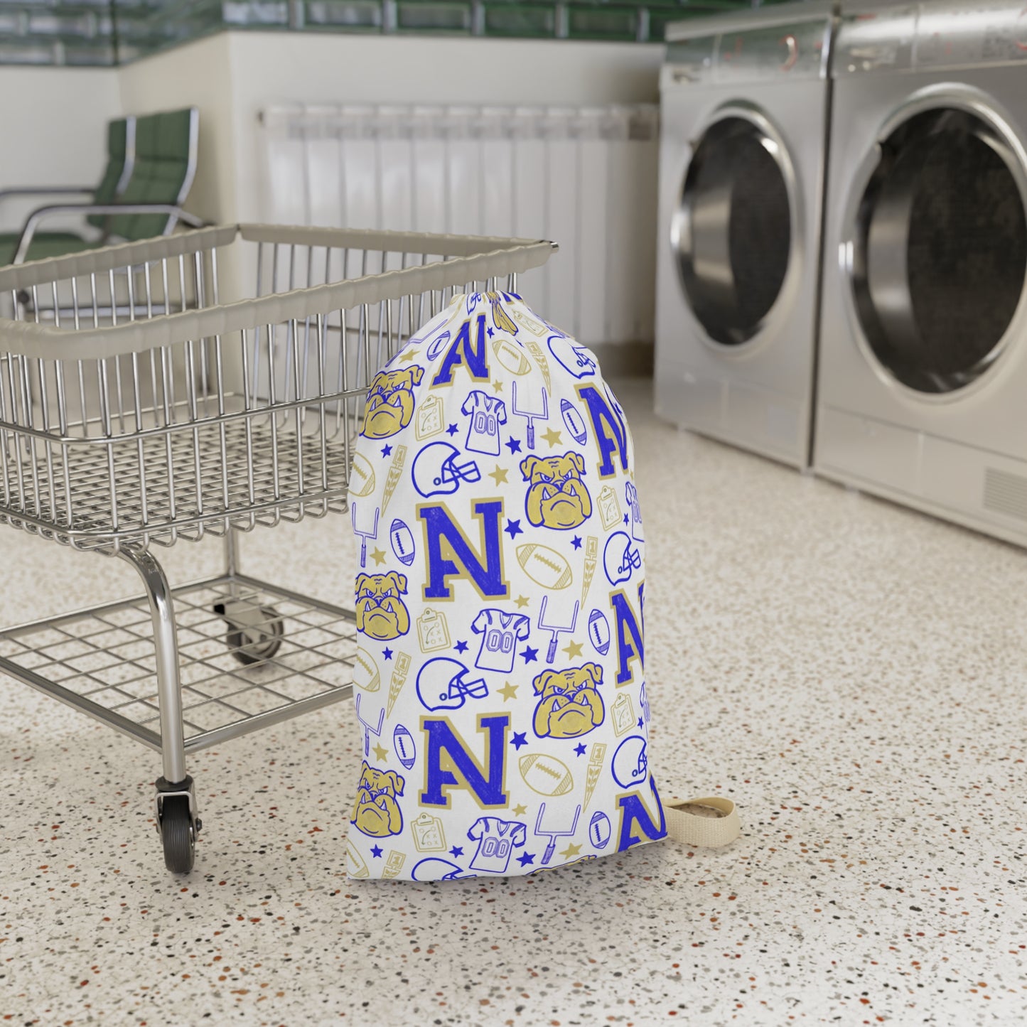 Natchez High Bulldogs Football Laundry Bag