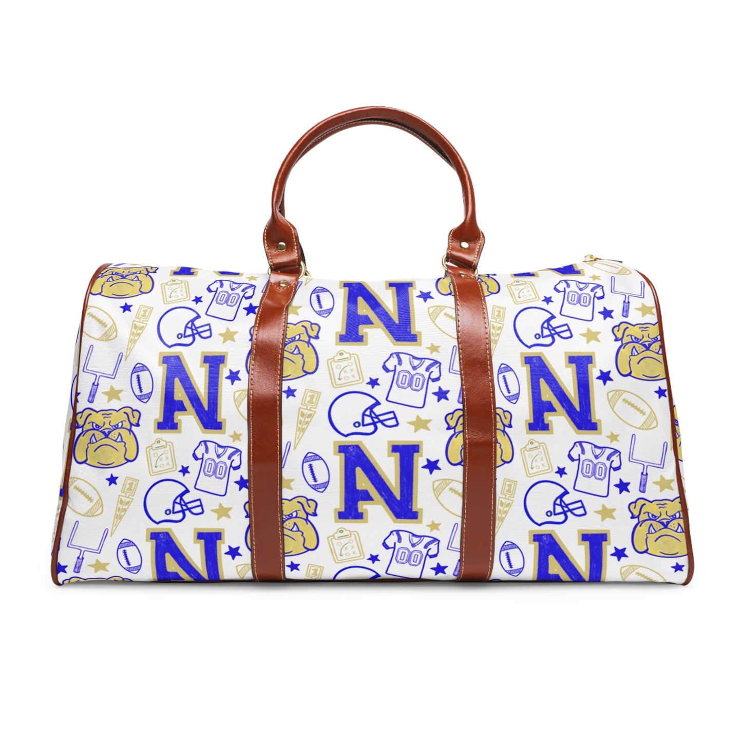 Natchez High Bulldogs Football Duffel Bag