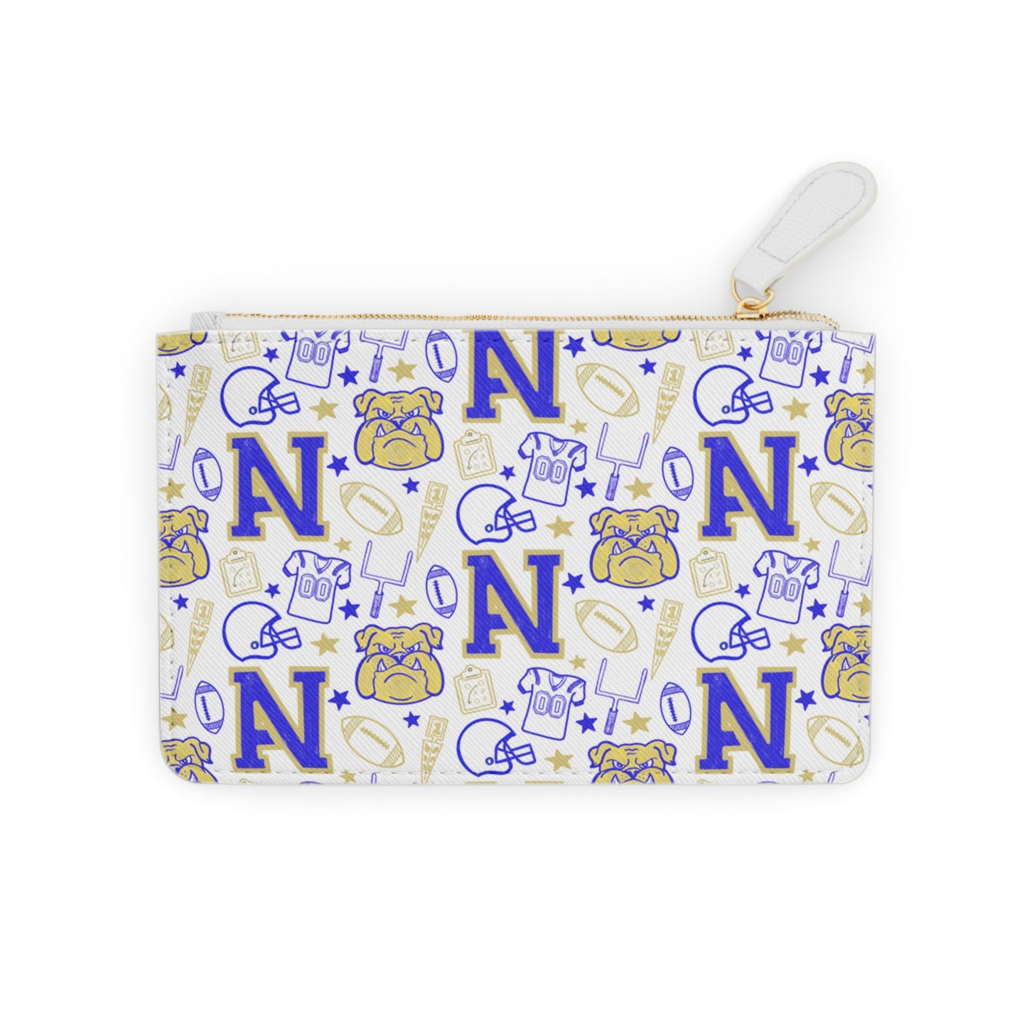 Natchez High Bulldogs Football Mini Clutch