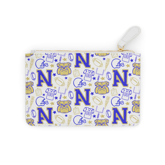 Natchez High Bulldogs Football Mini Clutch