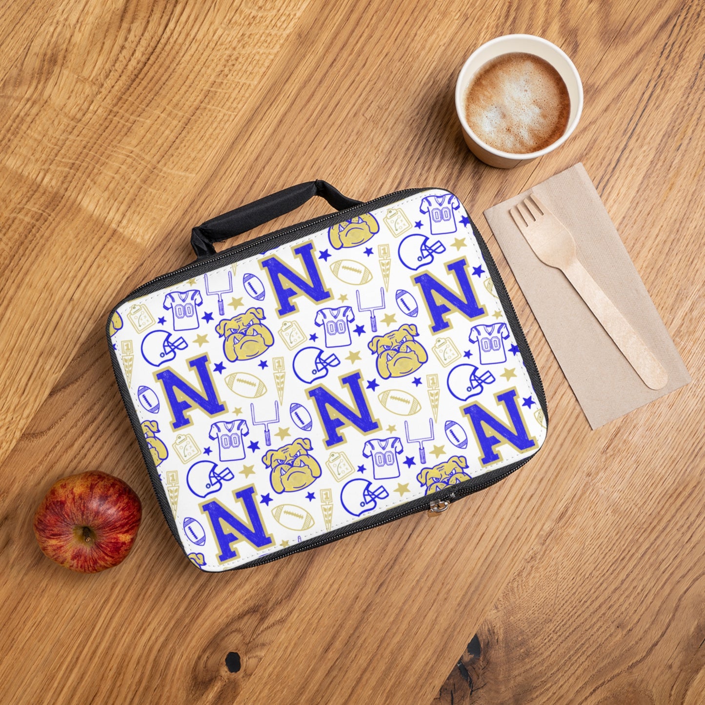 Natchez High School Bulldogs Insulated Lunch Bag