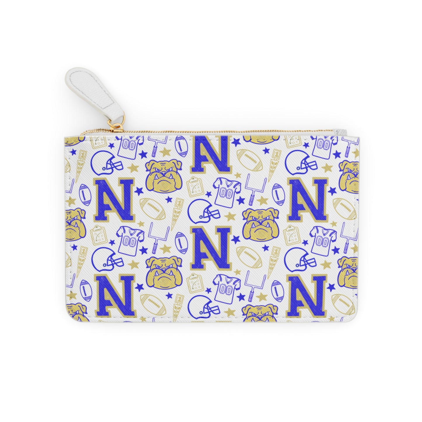 Natchez High Bulldogs Football Mini Clutch