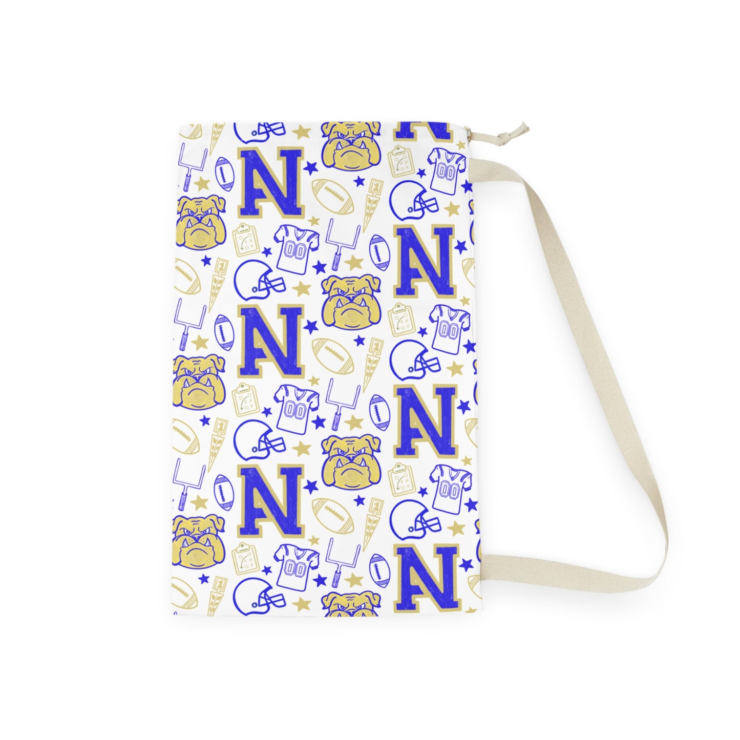 Natchez High Bulldogs Football Laundry Bag