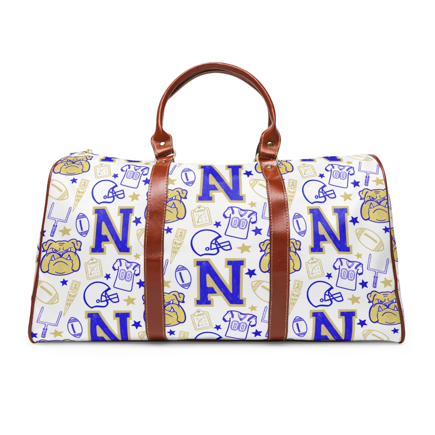 Natchez High Bulldogs Football Duffel Bag